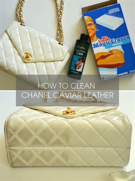 how to clean caviar chanel bag|The Handbag’s Atelier Guide to Taking .